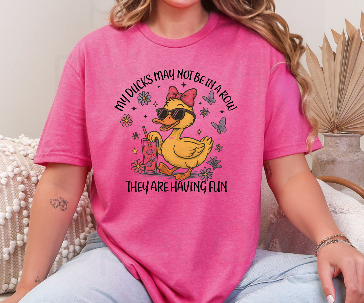 My Ducks May Not Be In A Row Tee