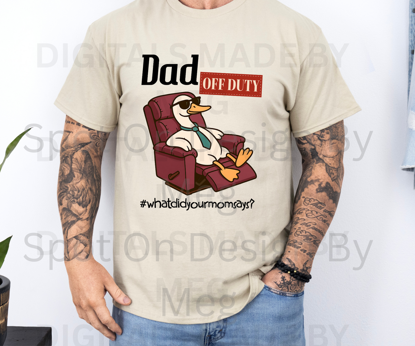 Dad Off Duty Tee