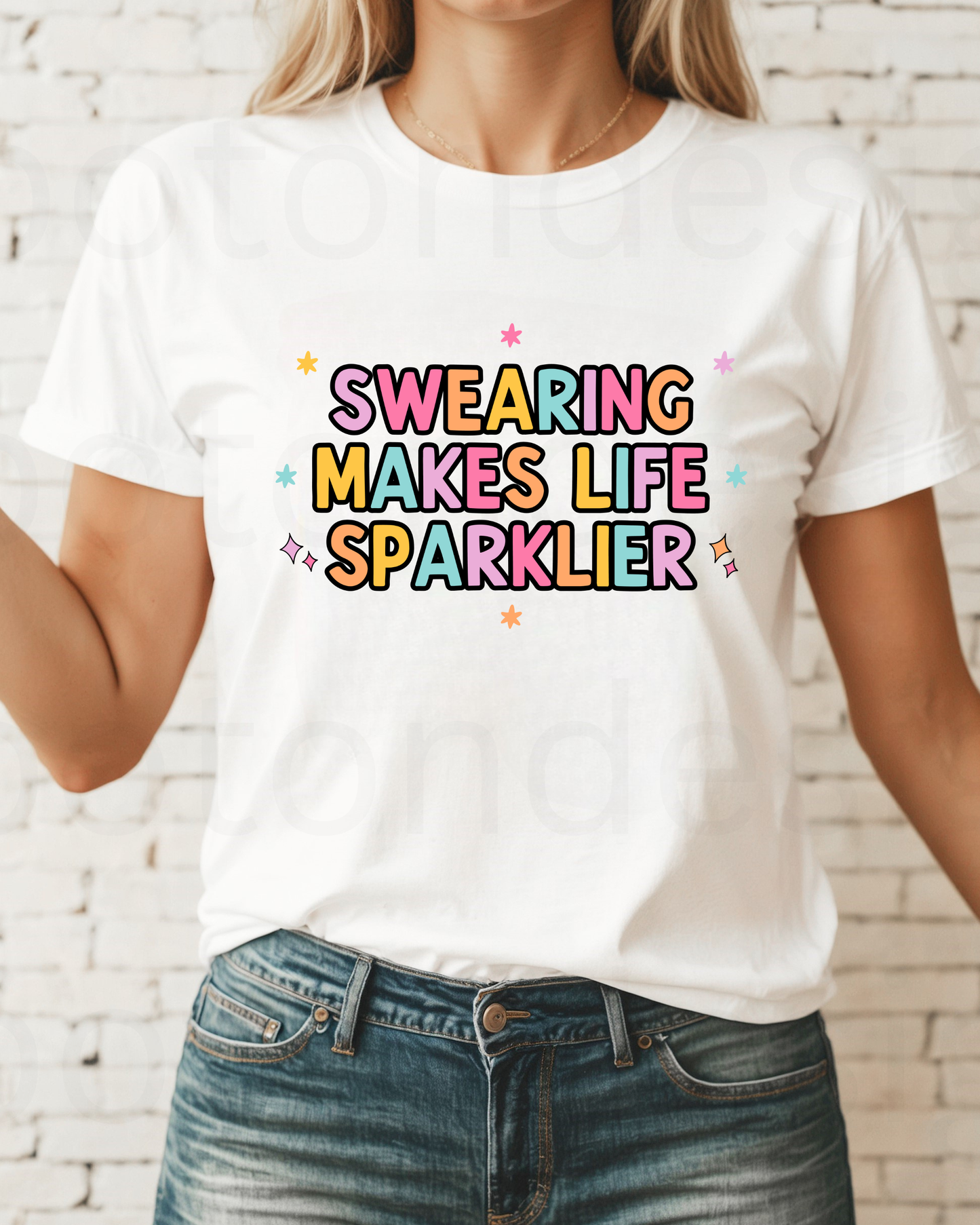 Swearing Makes Life Sparklier Tee