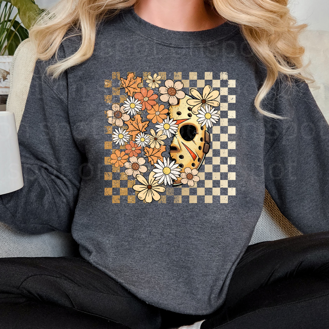 Killer Summerween Floral Crewneck