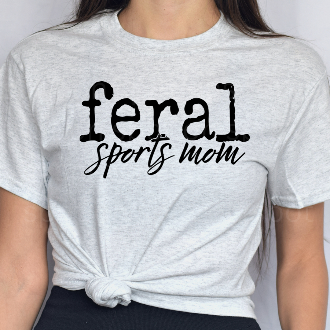 Feral Sports Mom Tee