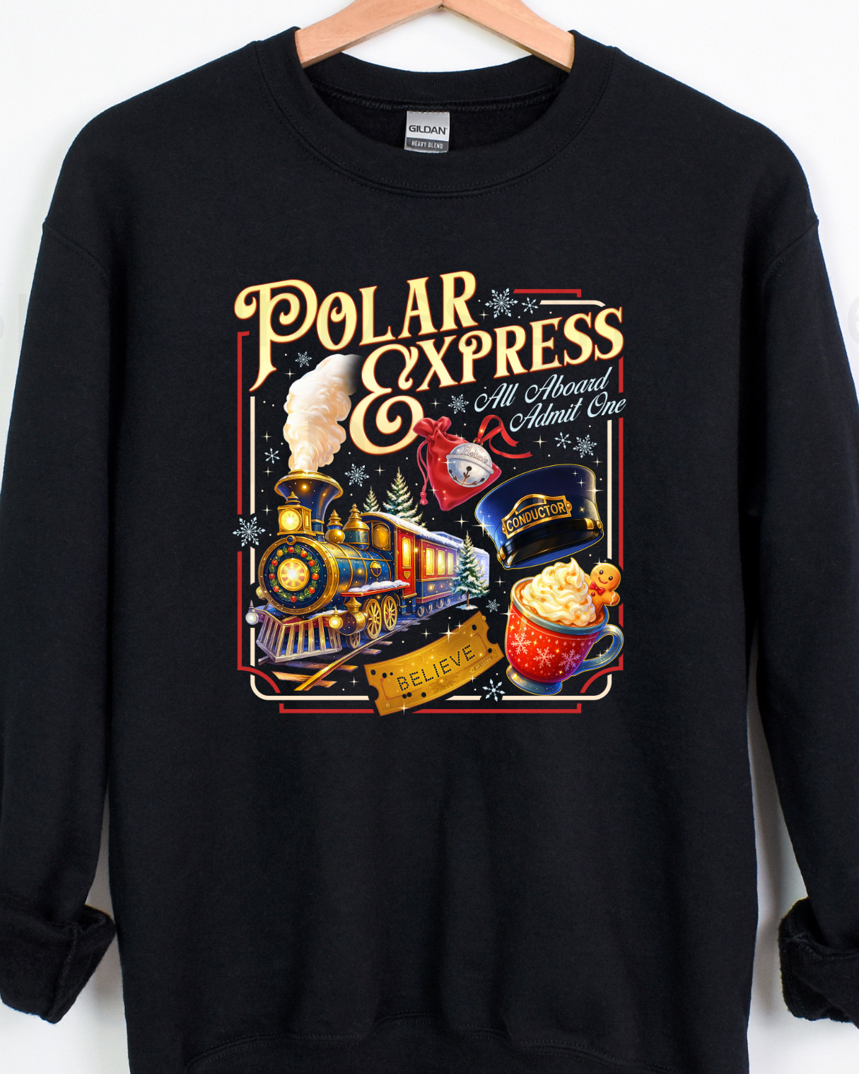 Polar Express Christmas Crewneck
