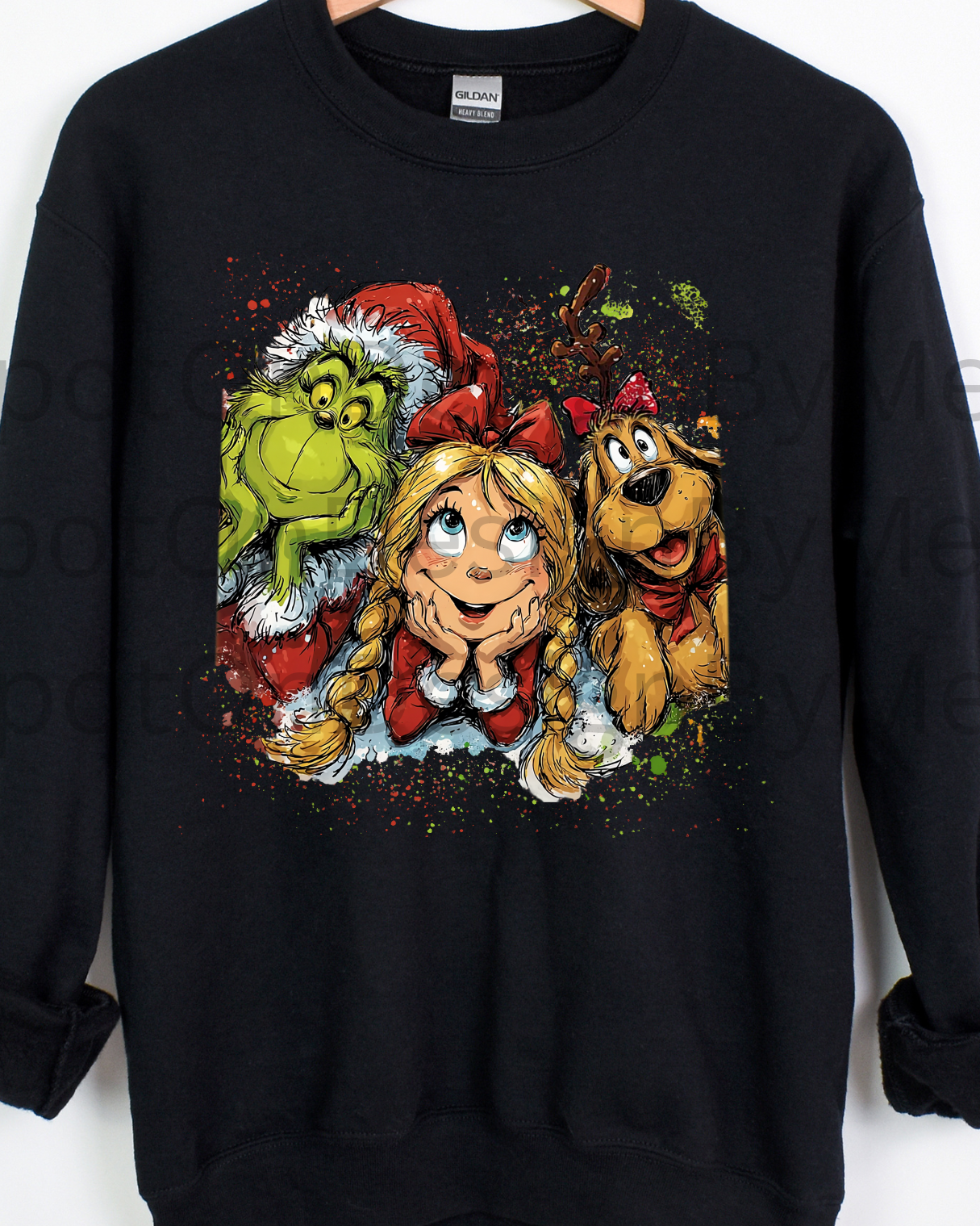 Retro Grinch & Friends Crewneck