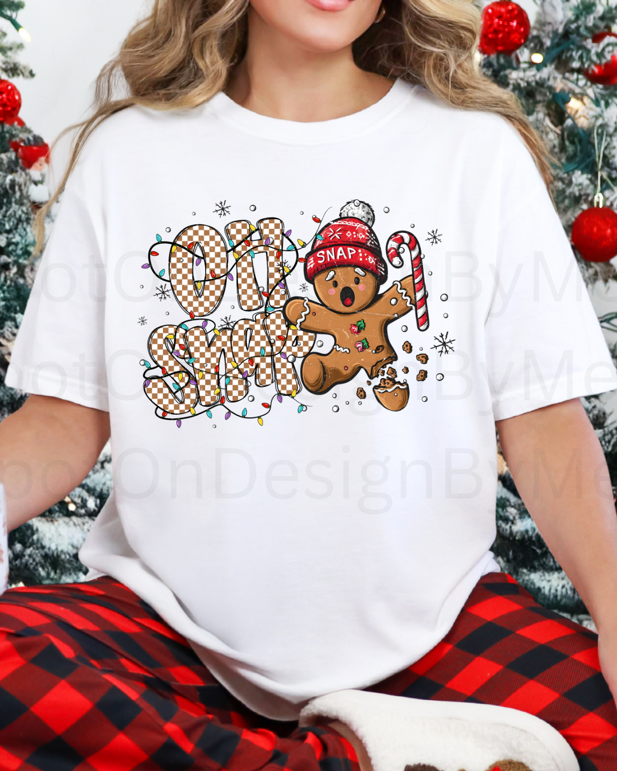 Oh Snap Gingerbread Man Tee