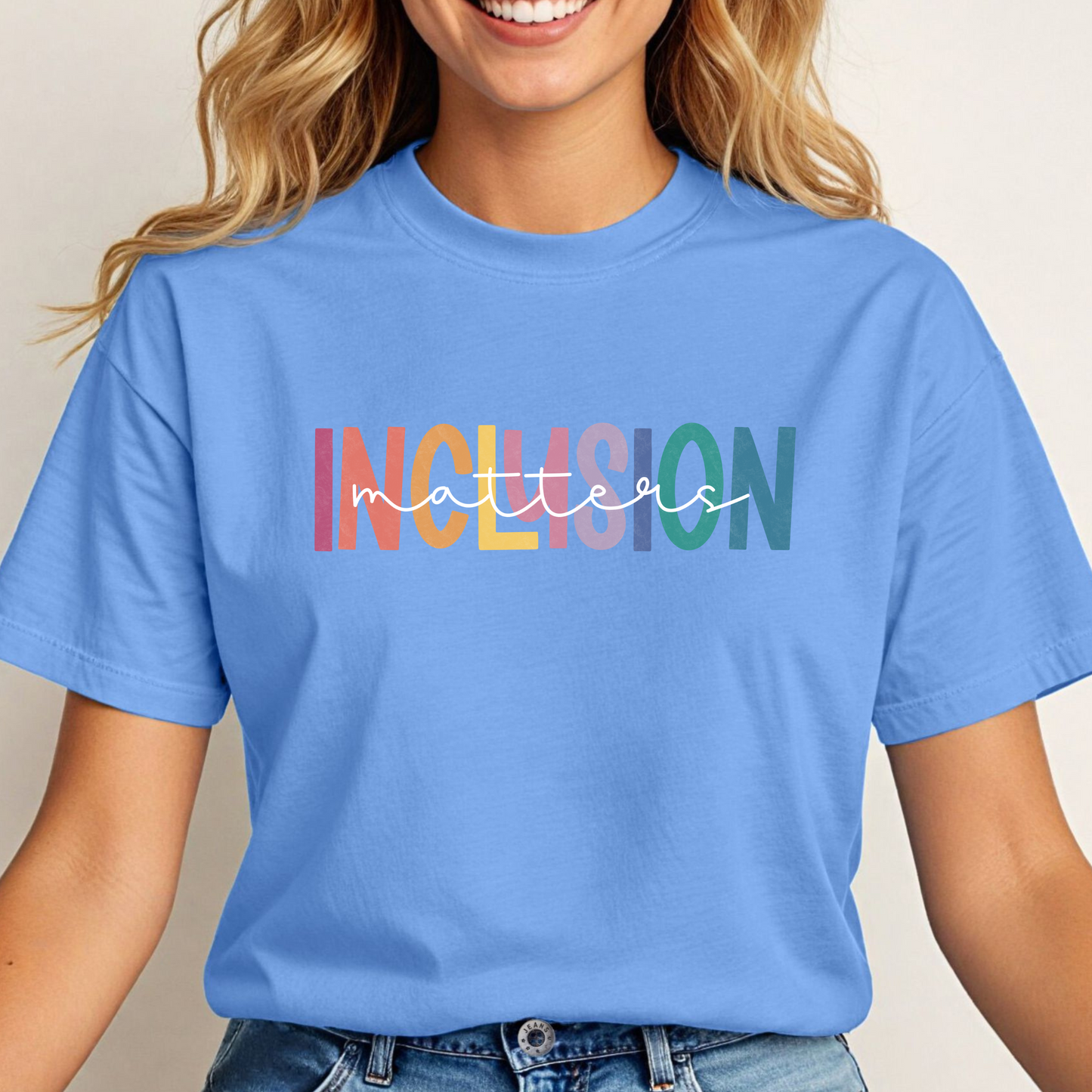 Inclusion Matters Colorful Tee