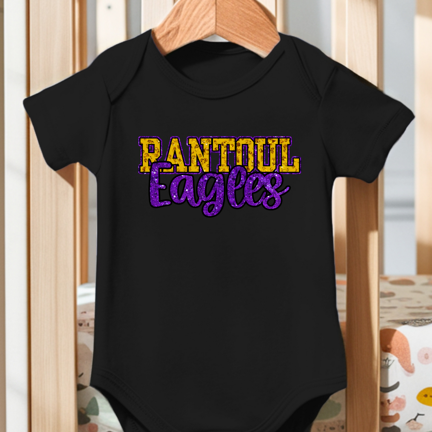 Rantoul Eagles Sparkle Infant Bodysuit
