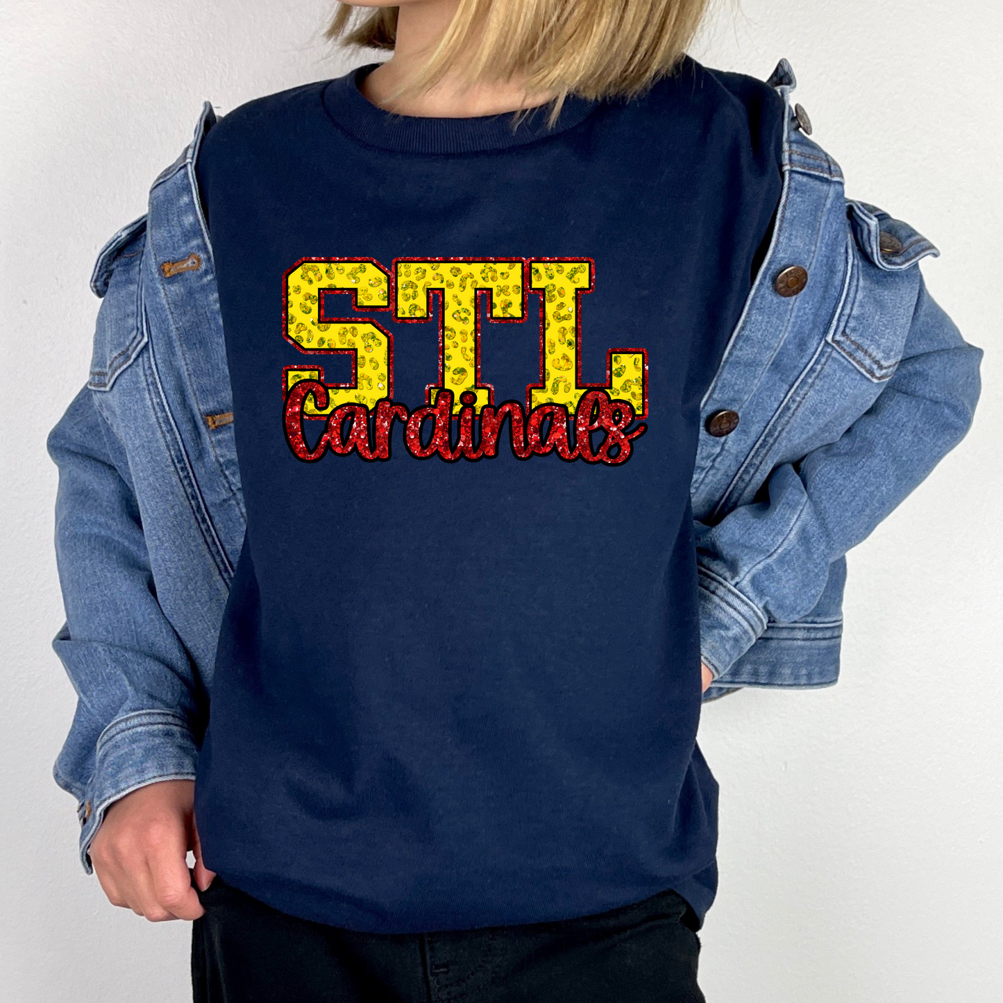 STL Cardinals Sparkle Youth Tee
