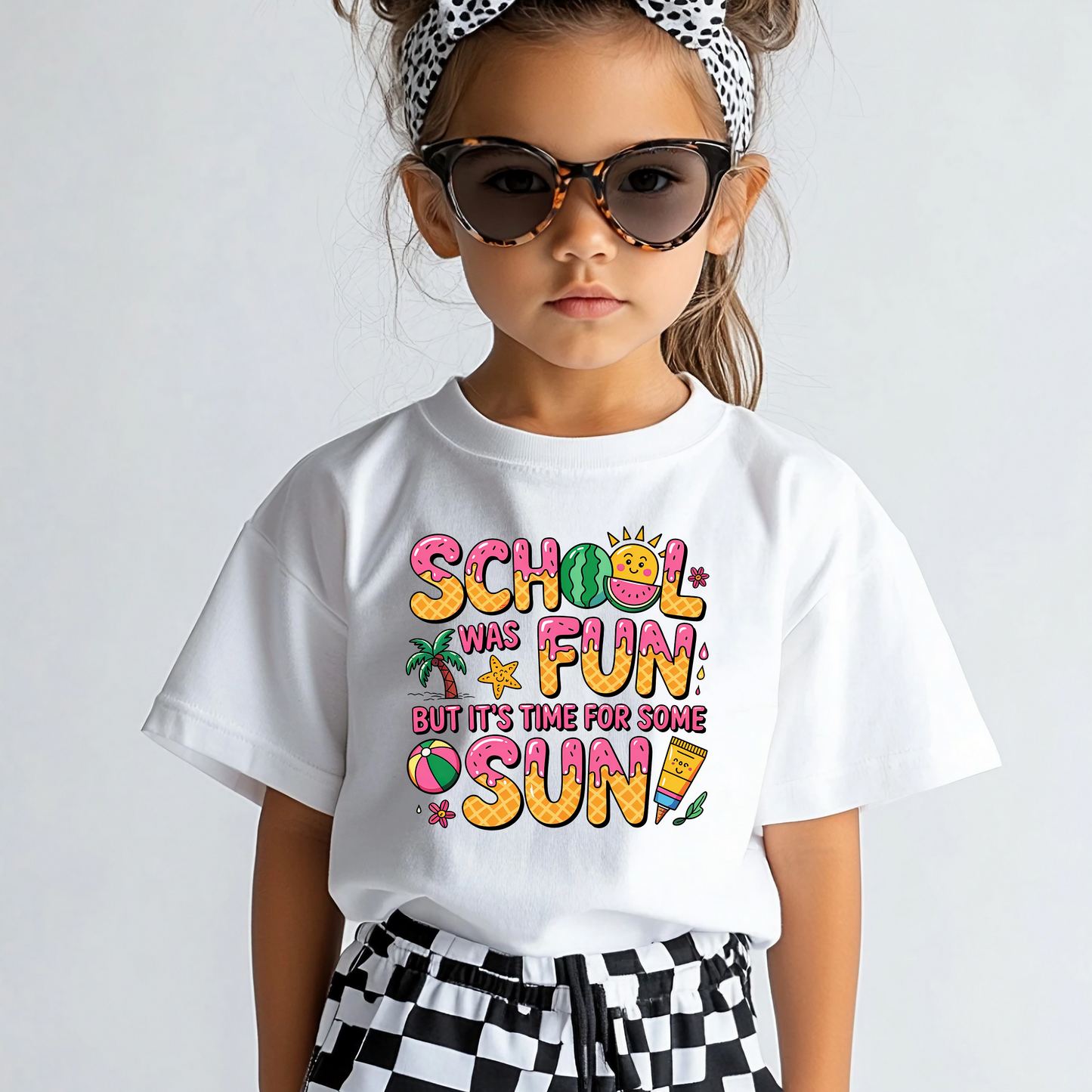 School Was Fun But It's Time For Some Sun Youth Tee