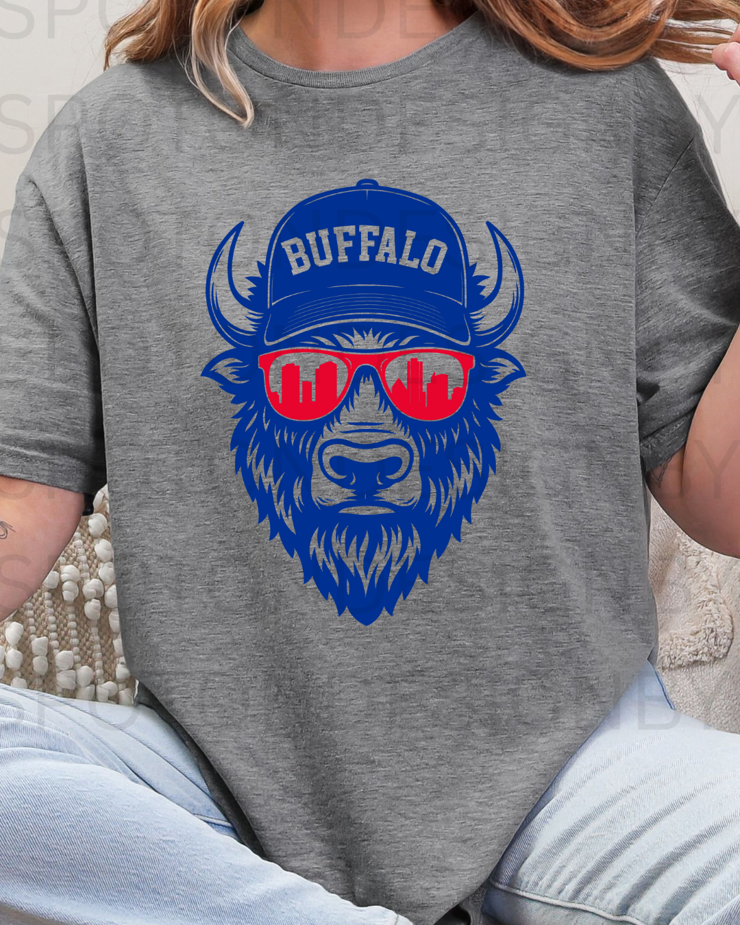 Buffalo Bills w/ Buffalo Head Tee