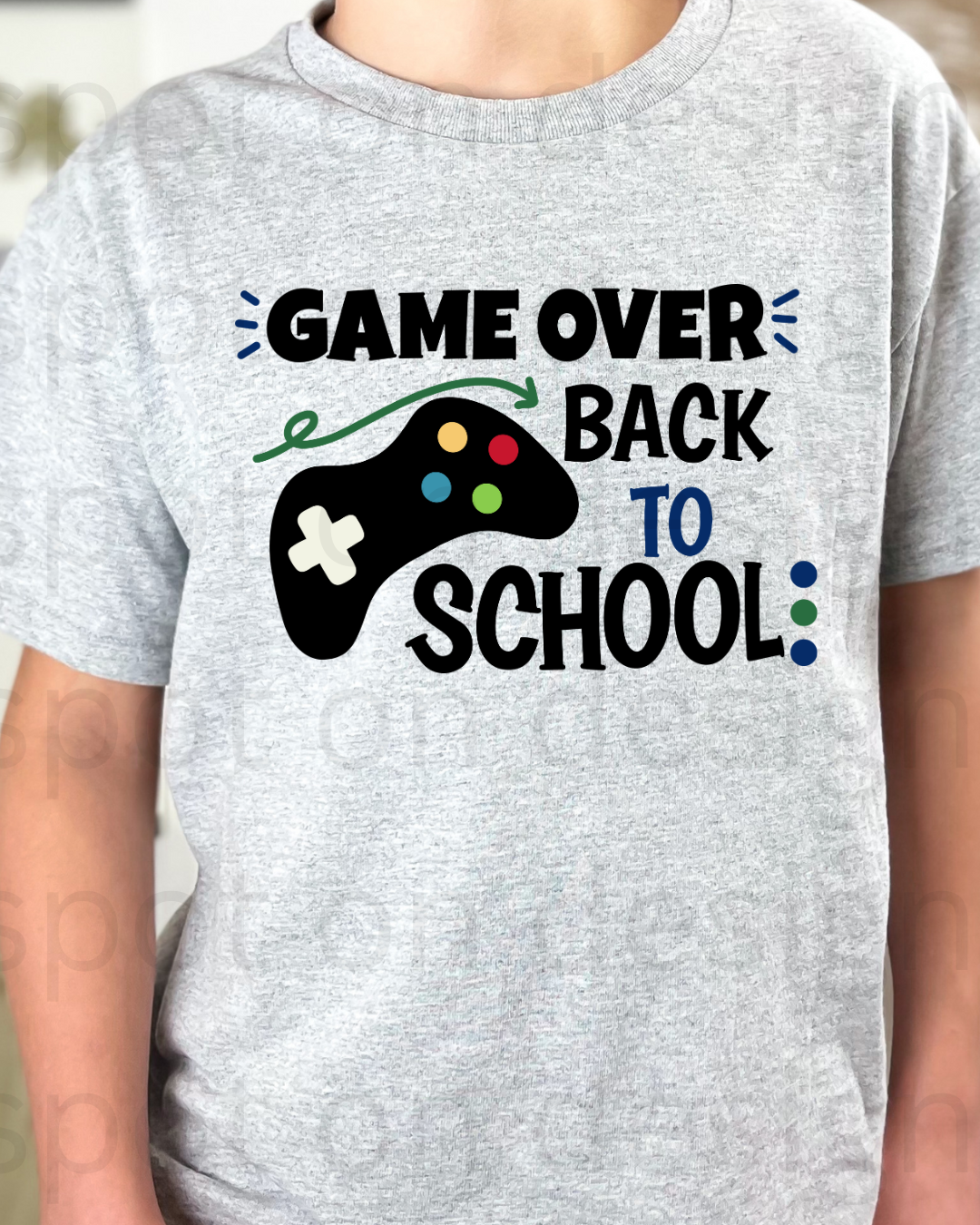 Game Over Back To School Youth Tee