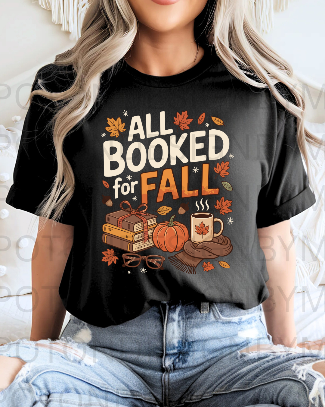 All Booked For The Fall Tee