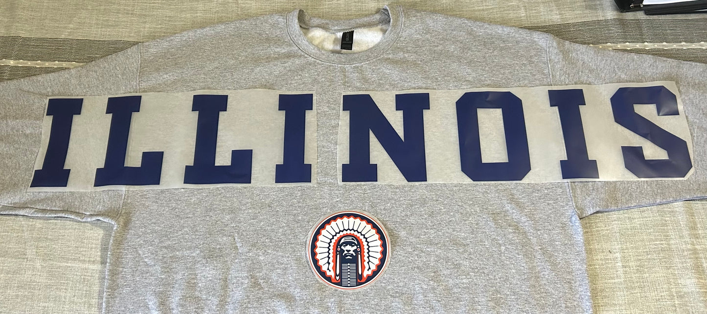 Bulldogs Big Letter Crewneck