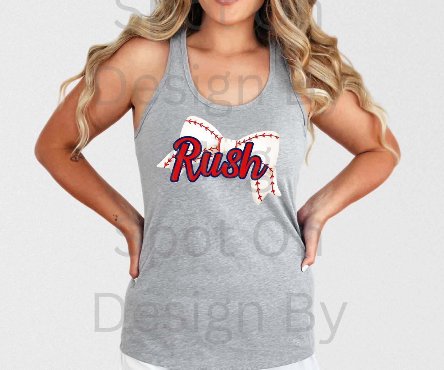 Rush W/ Baseball Bow Tank