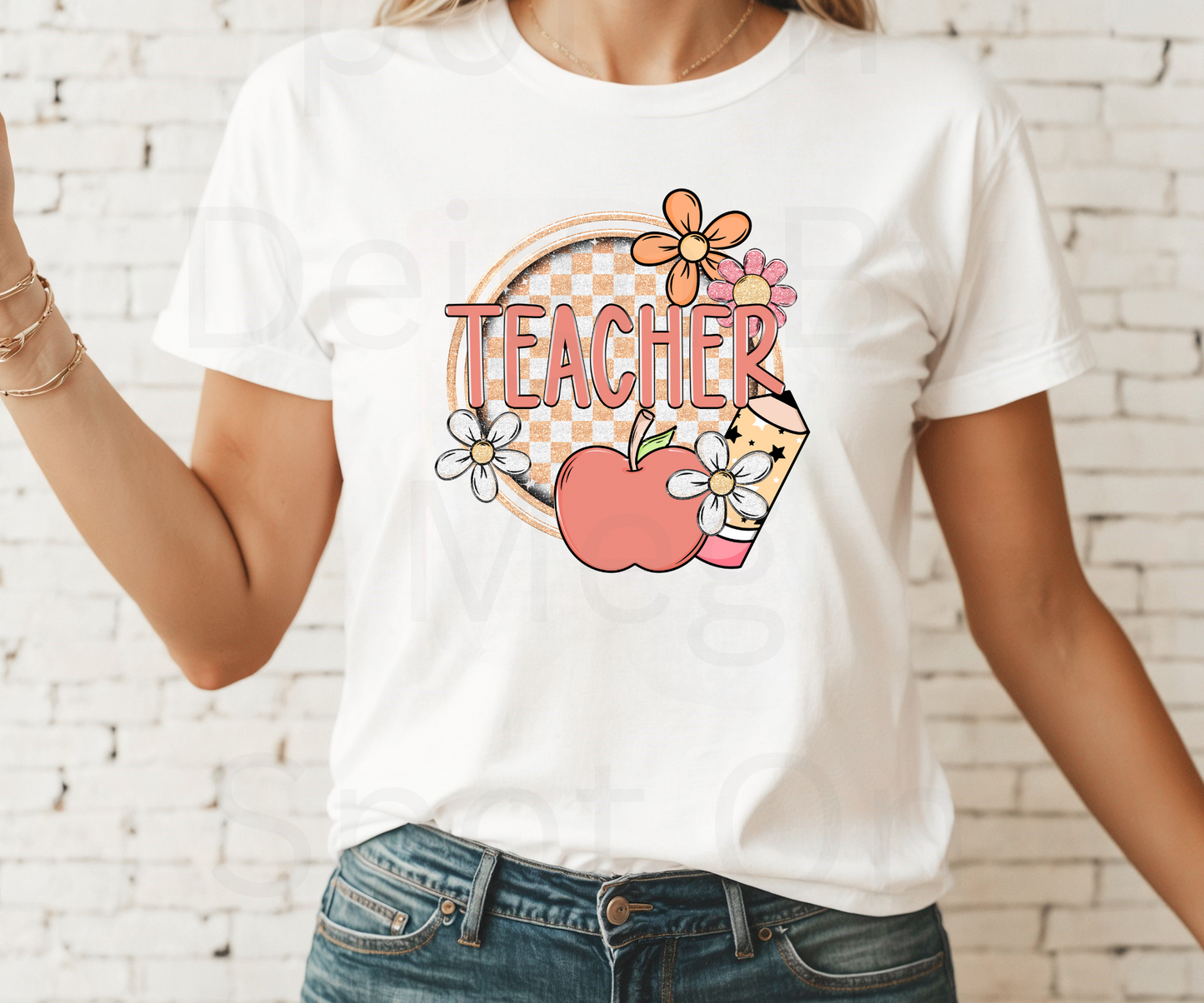 Boho Teacher Tee