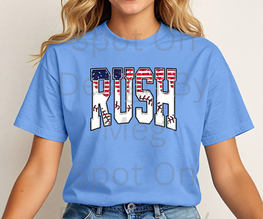 Rush 4th Drip Tee