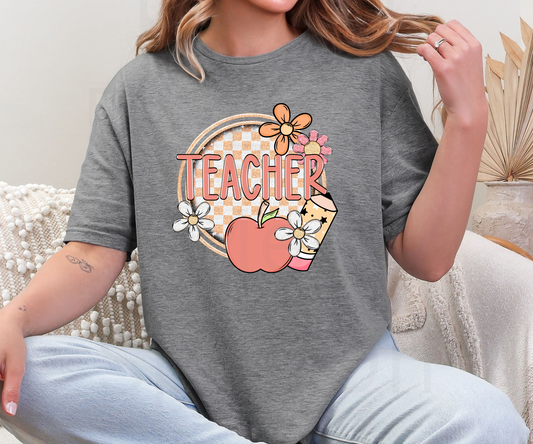 Boho Teacher Tee