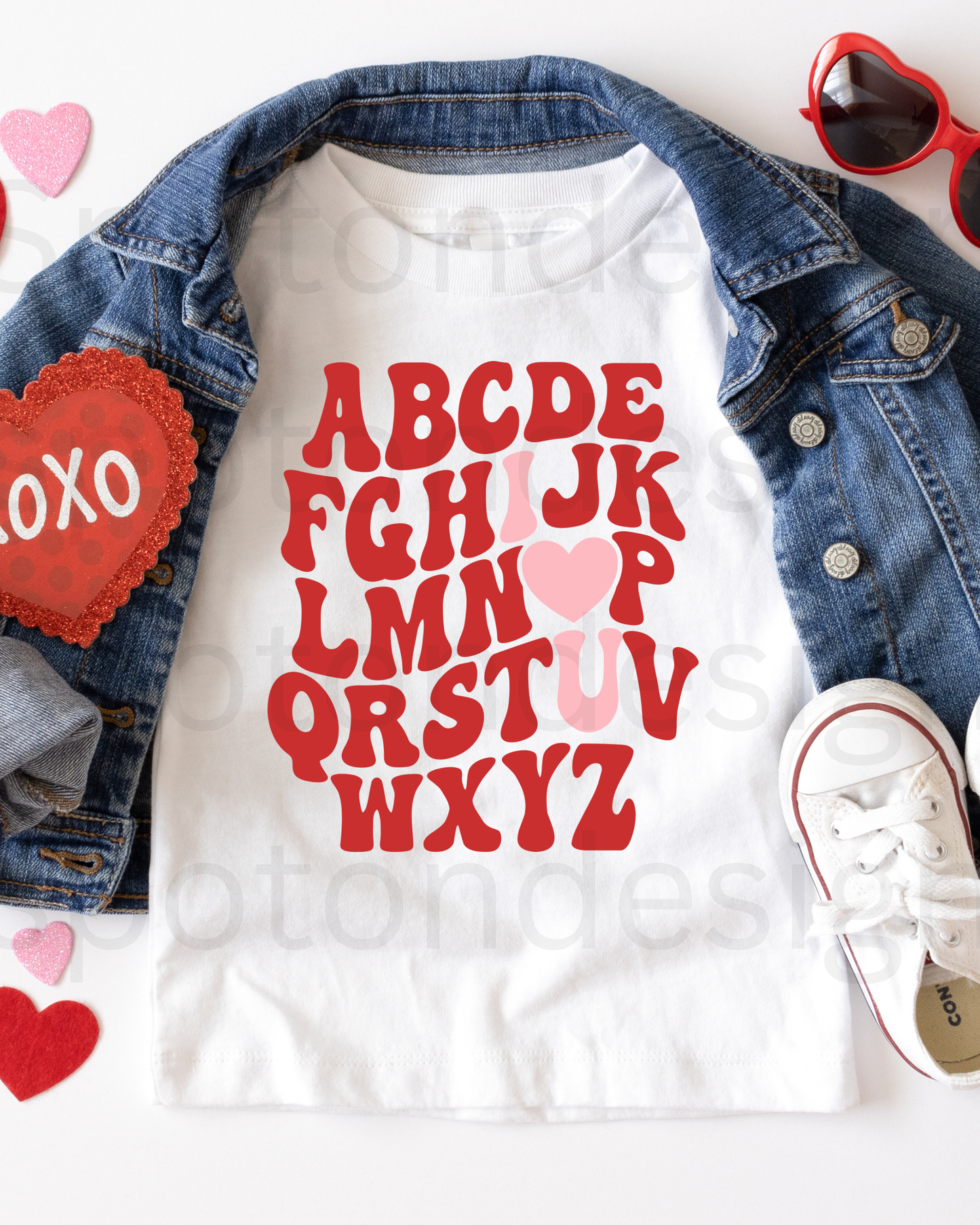 ABCD…..I<3U Youth Tee