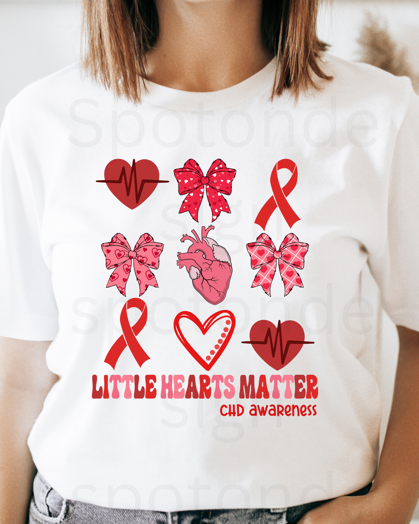 Little Hearts Matter CHD Valentines Tee