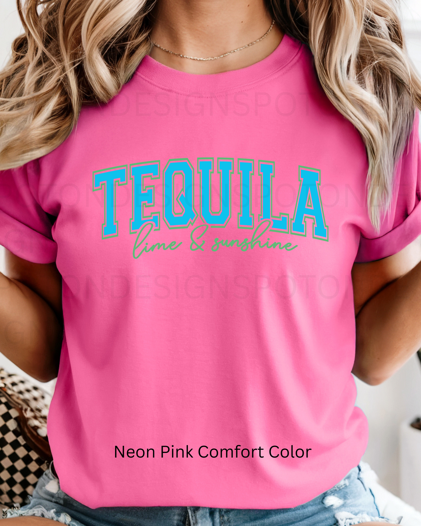 Tequila Lime & Sunshine Summer Tee
