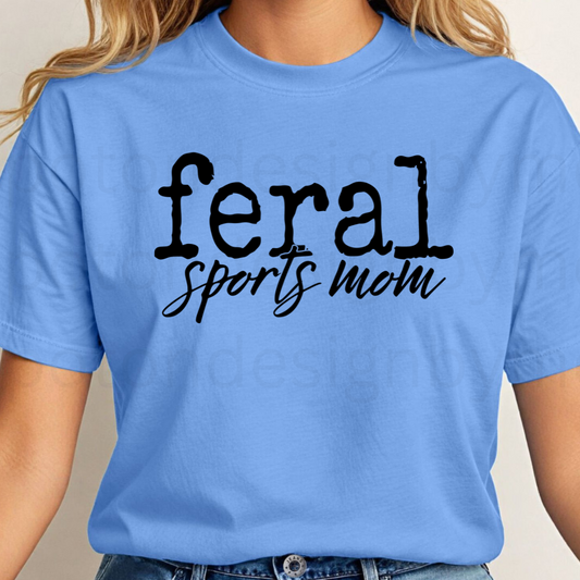 Feral Sports Mom Tee