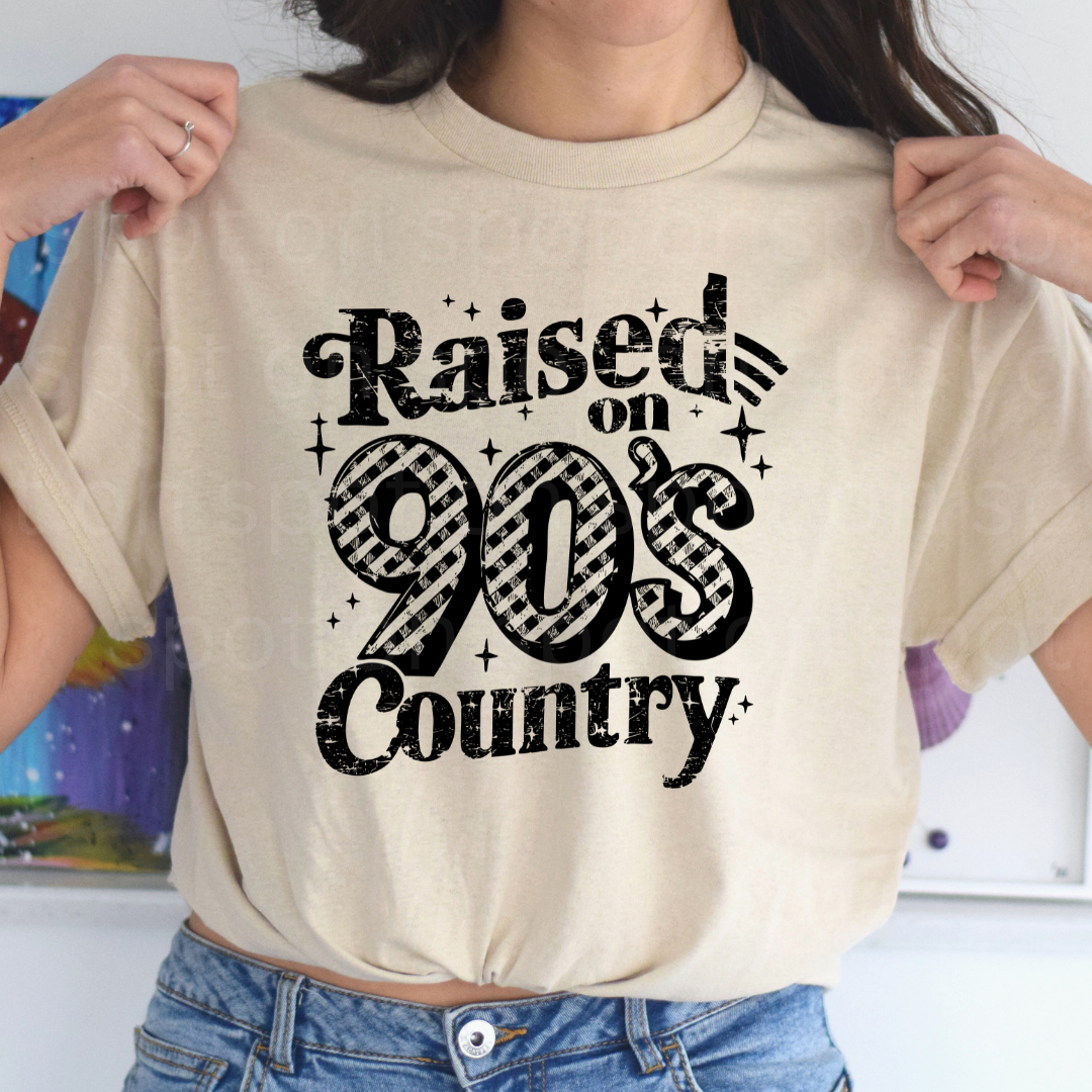Raised On 90s Country Tee