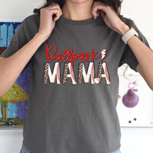 Ballpark Mama Baseball Tee