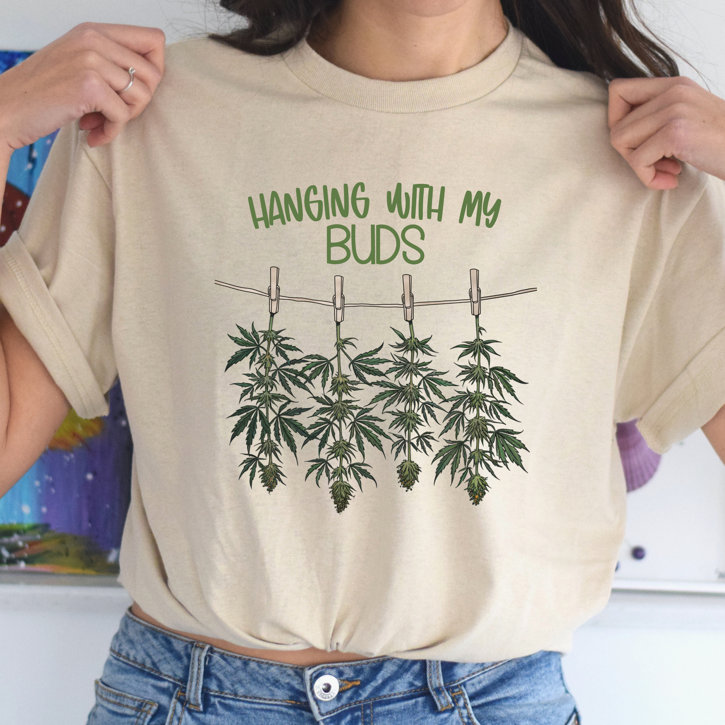 Hanging With My Buds Tee