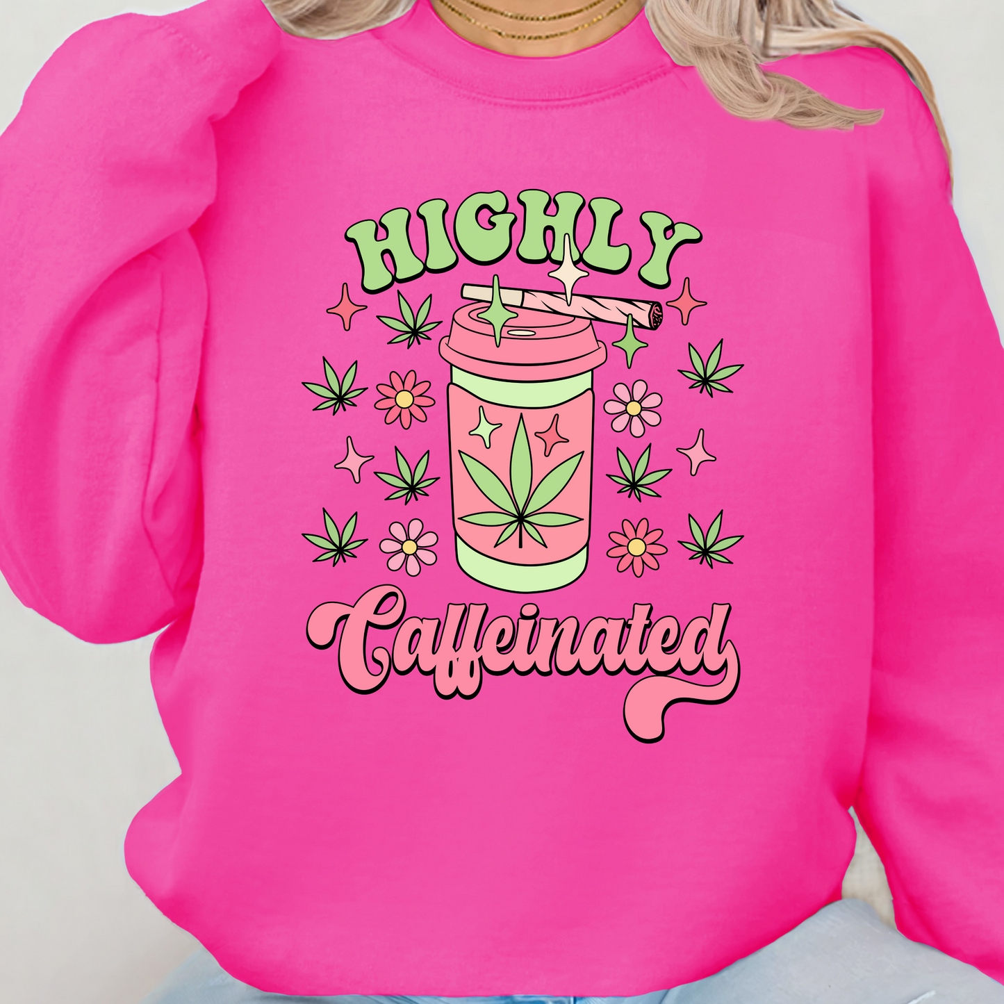 Highly Caffeinated Crewneck