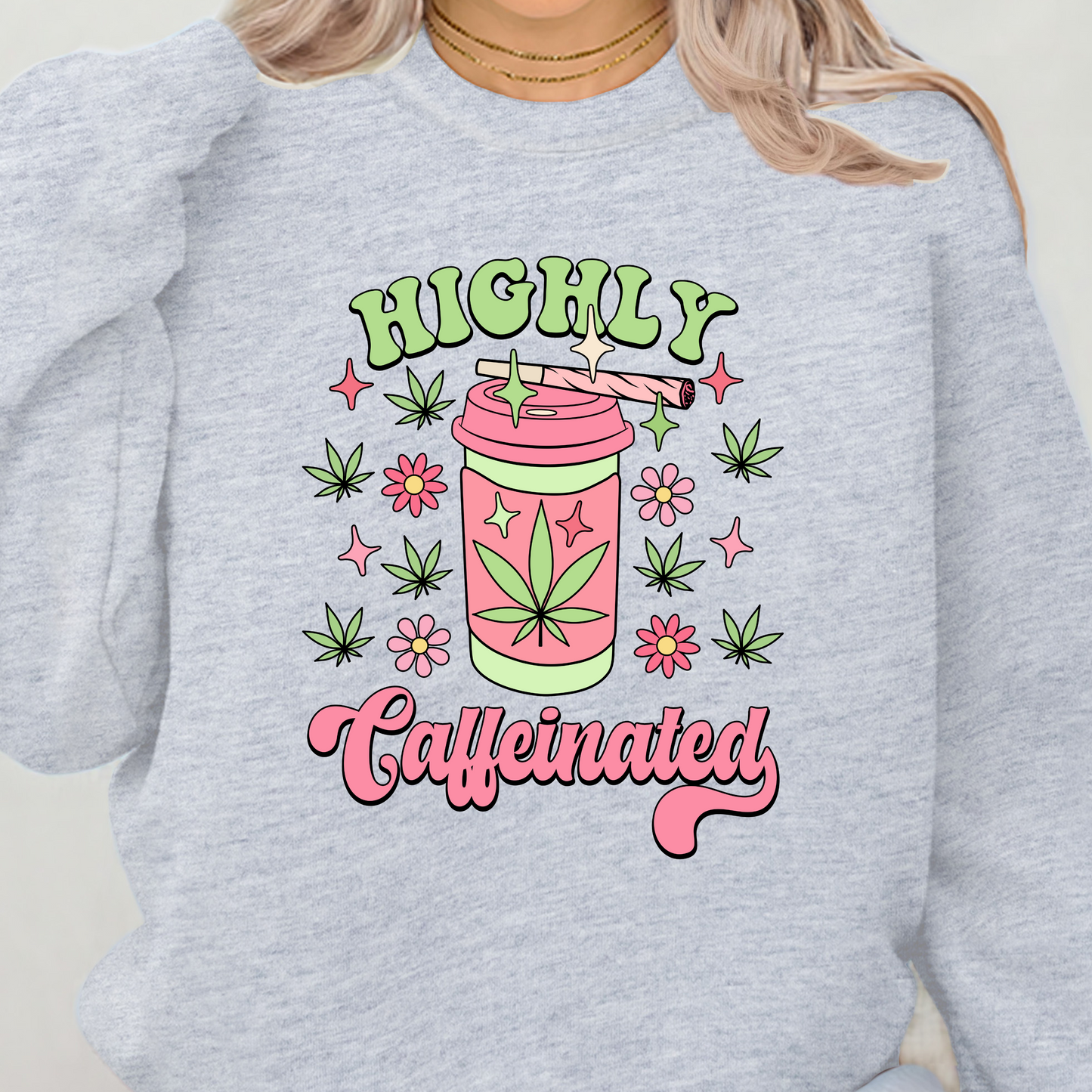 Highly Caffeinated Crewneck