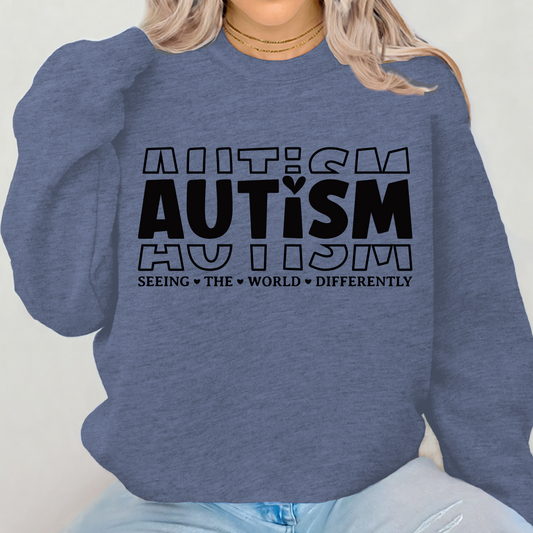 Autism Seeing The World Differently Crewneck