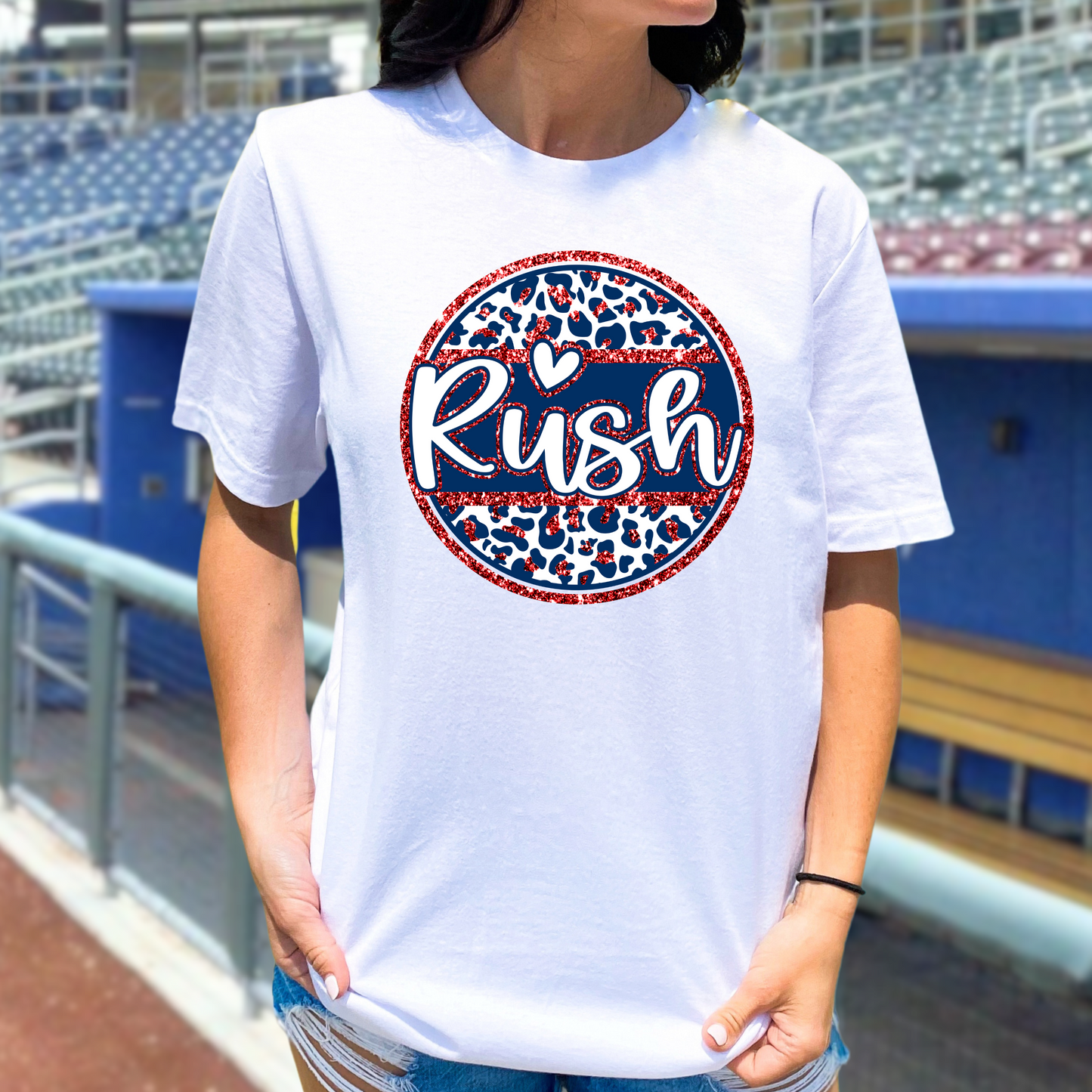 Rush Sparkle Circle Tee