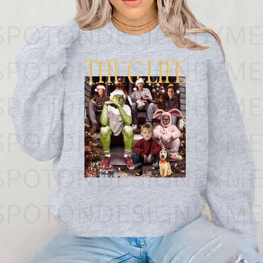 Thug Life Christmas OGs Crewneck