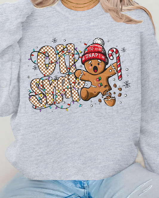 Oh Snap Gingerbread Man Crewneck