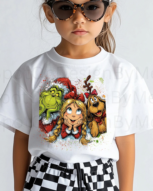 Retro Grinch & Friends Youth & Toddler Tee