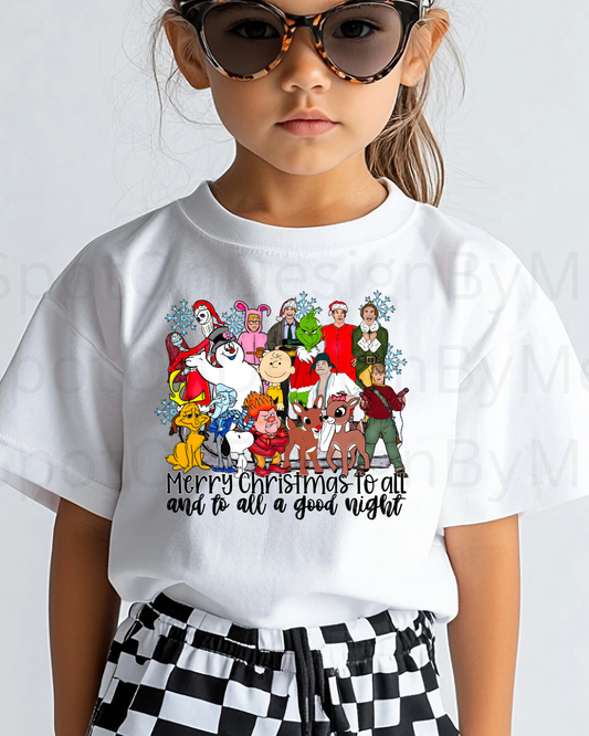 Merry Christmas To All w/ Christmas Gang Youth & Toddler Tee