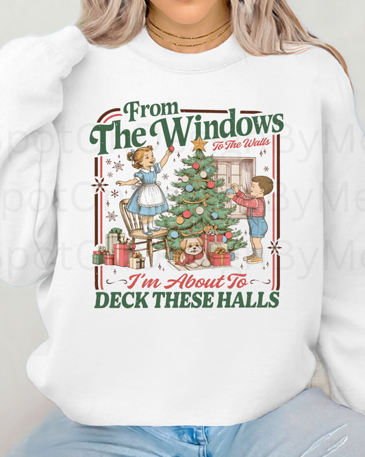 From The Windows Christmas Crewneck