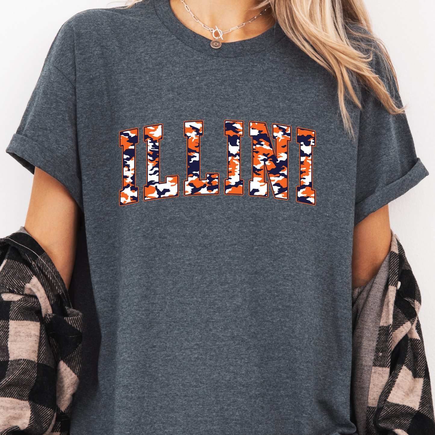 Illini Camo Tee