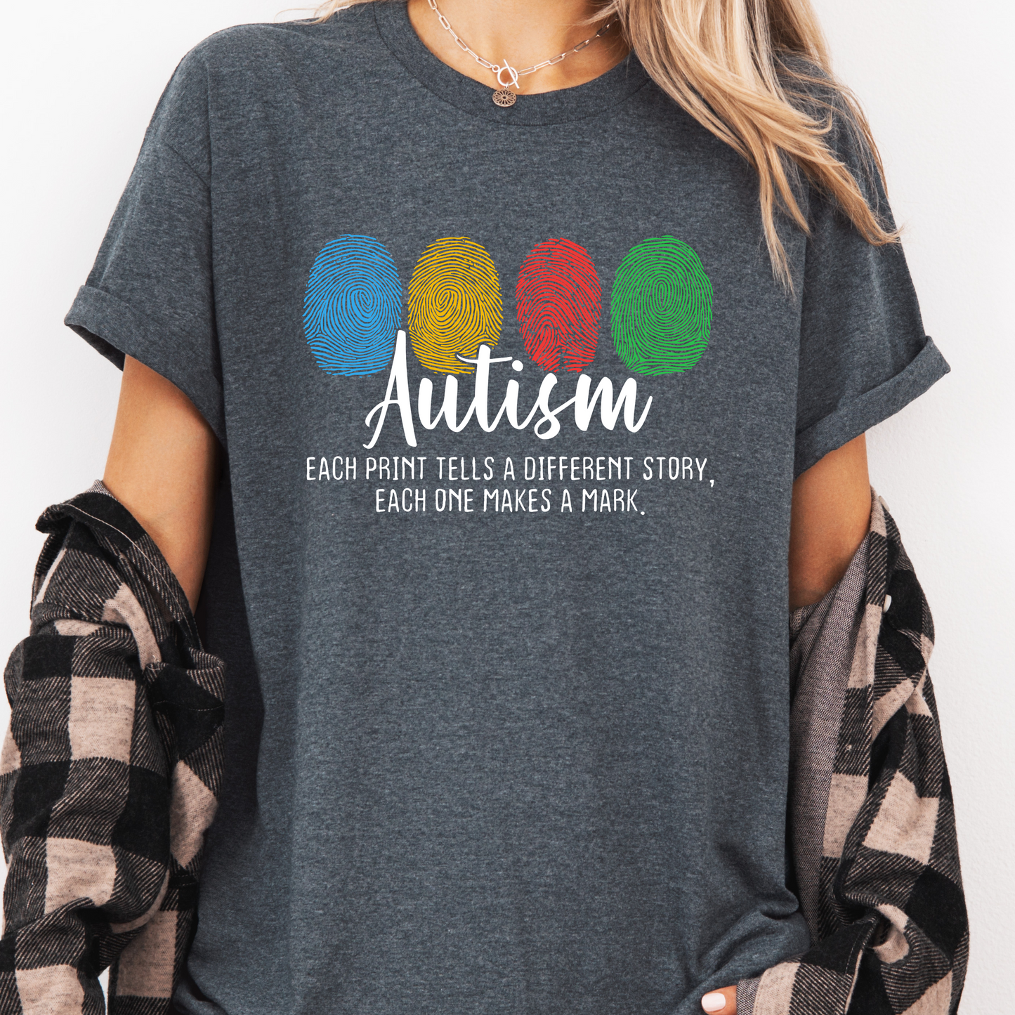 Autism Fingerprint Tee