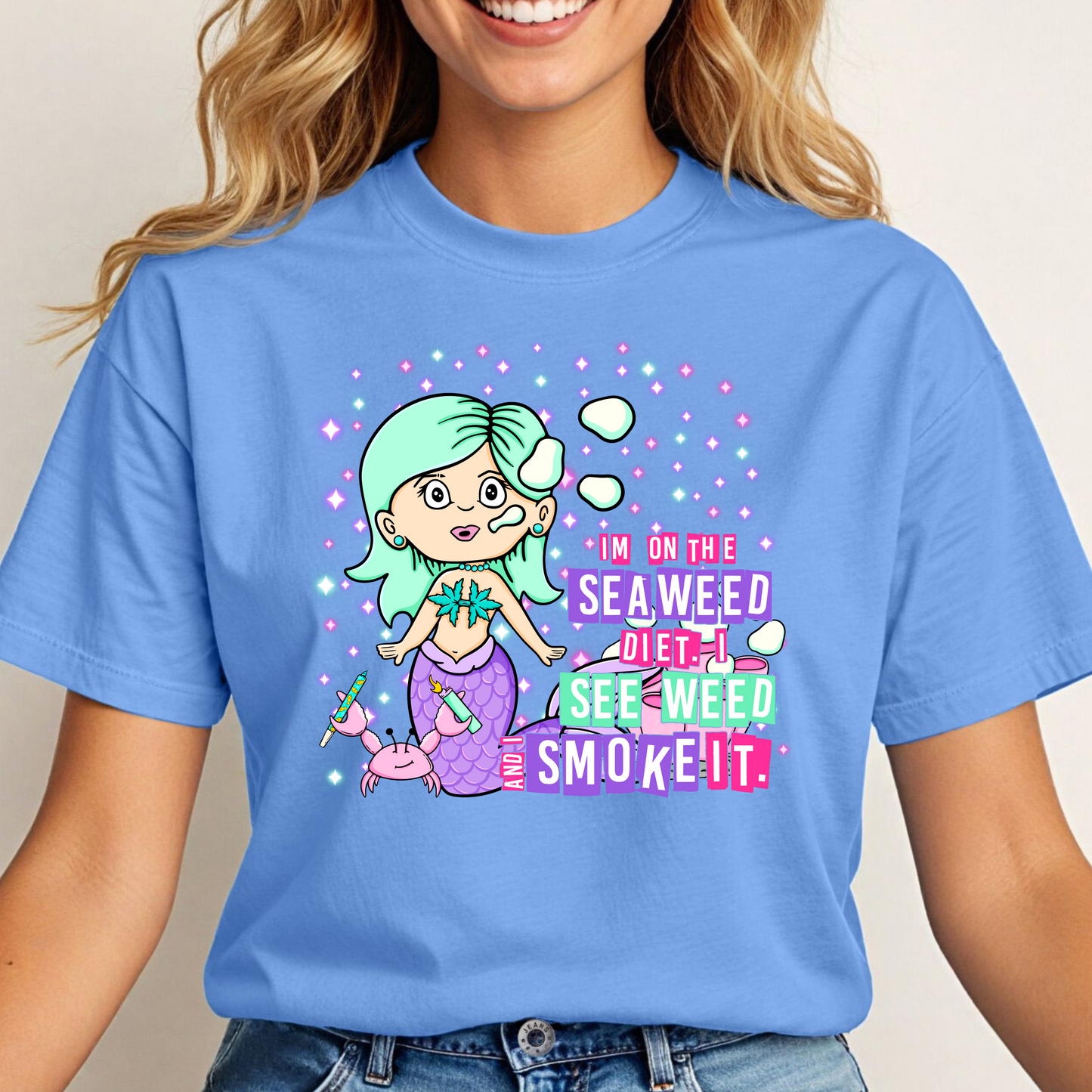 I'm On The Seaweed Diet. 4/20 Tee