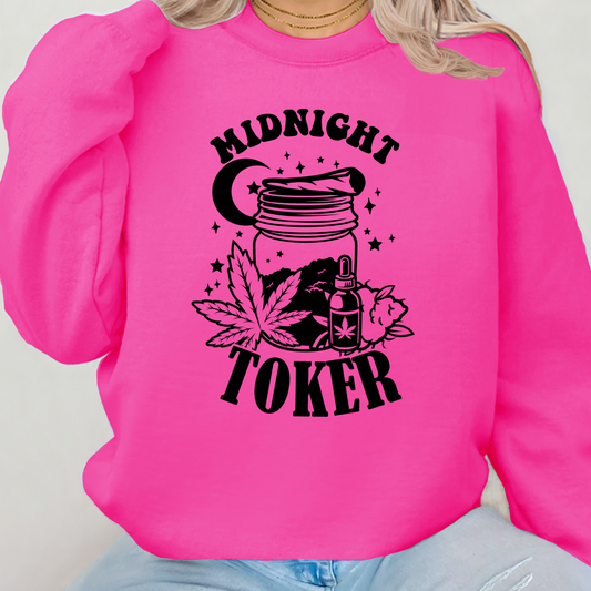 Midnight Toker Crewneck