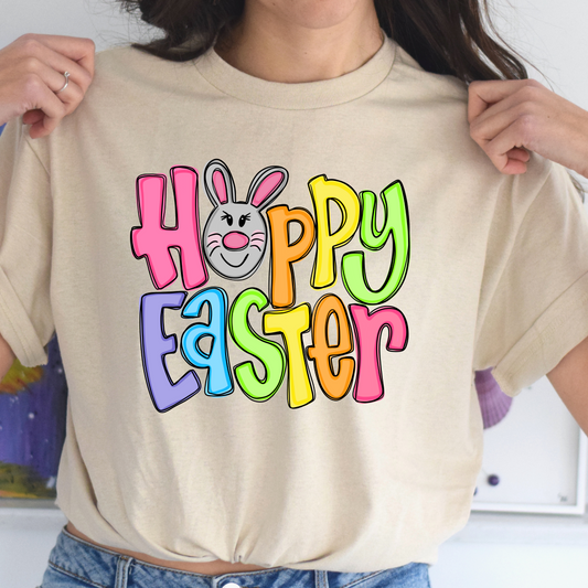 Happy Easter w/ Bunny Tee