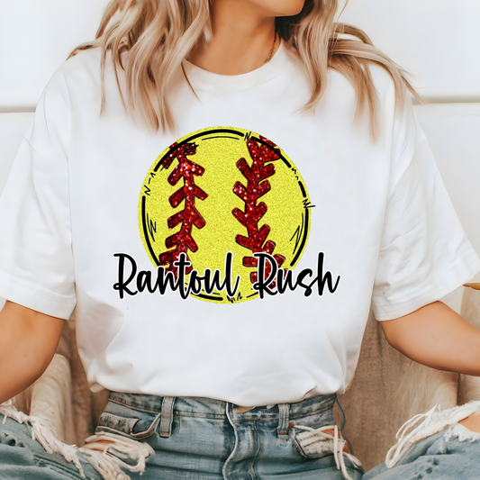 Rantoul Rush Softball w/ Sparkle Tee