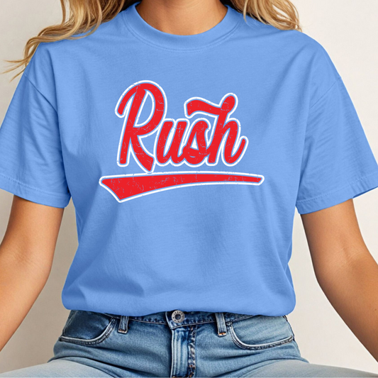 Rush Retro w/ Distressed Tee