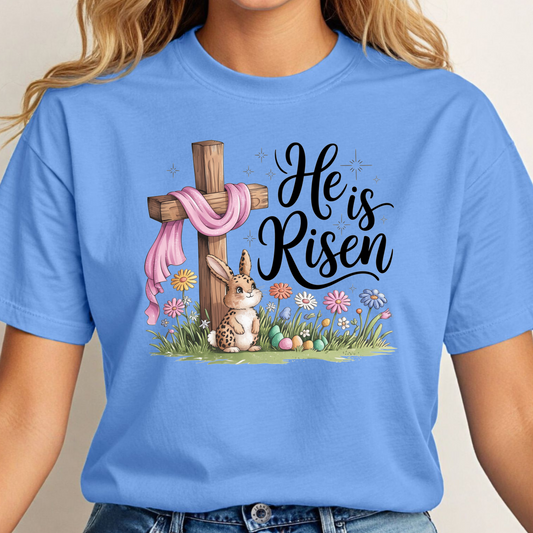 He Is Risen Tee