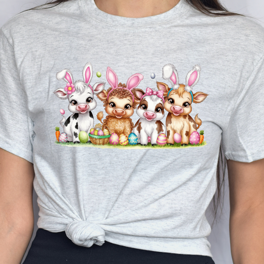 Easter Little Cows Tee