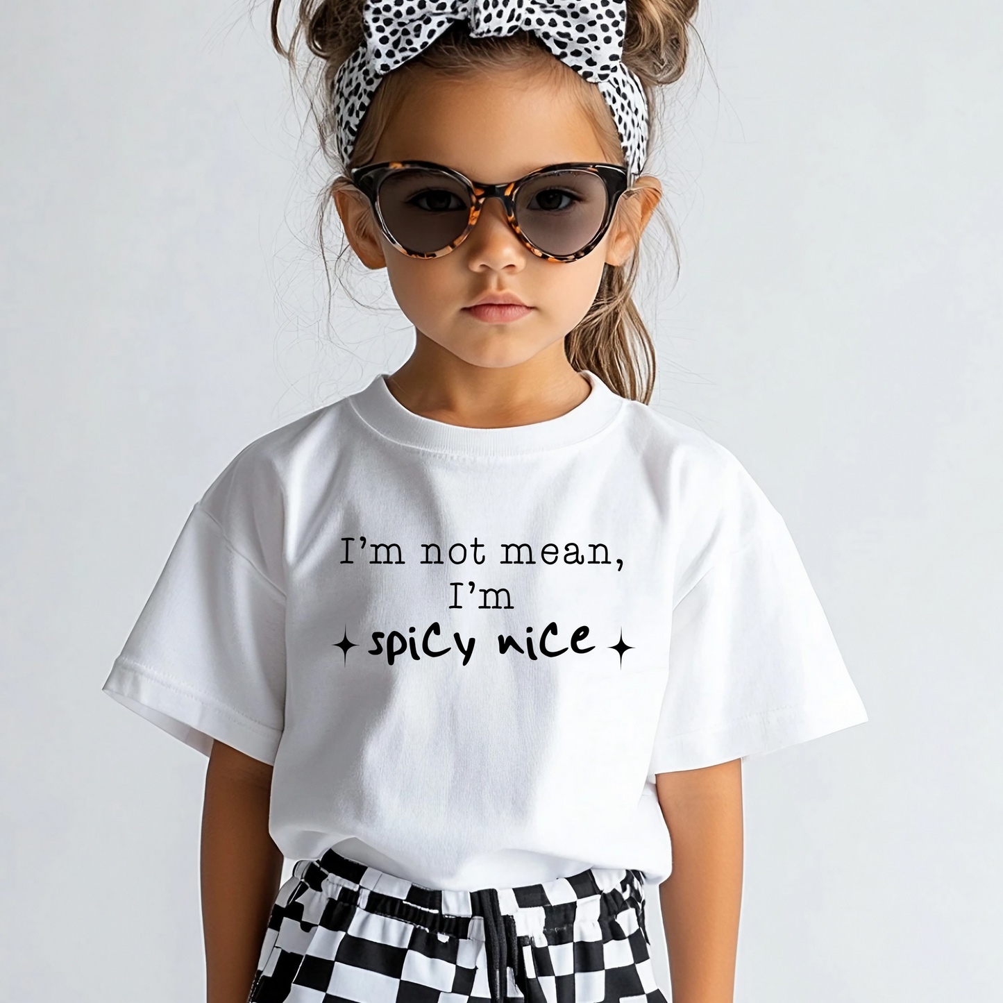 I'm Not Mean, I'm Spicy Nice Youth Tee