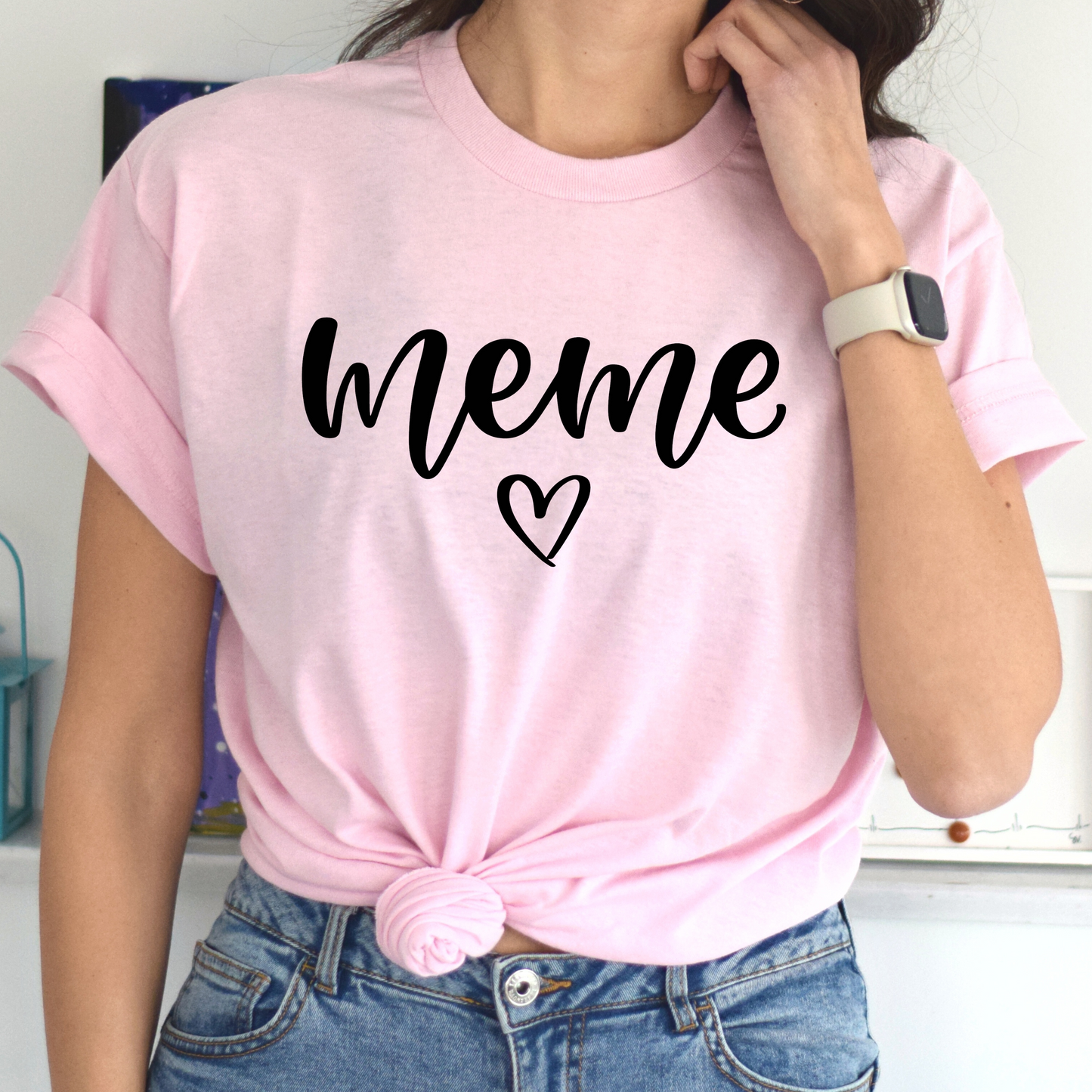 Meme w/ Heart Tee