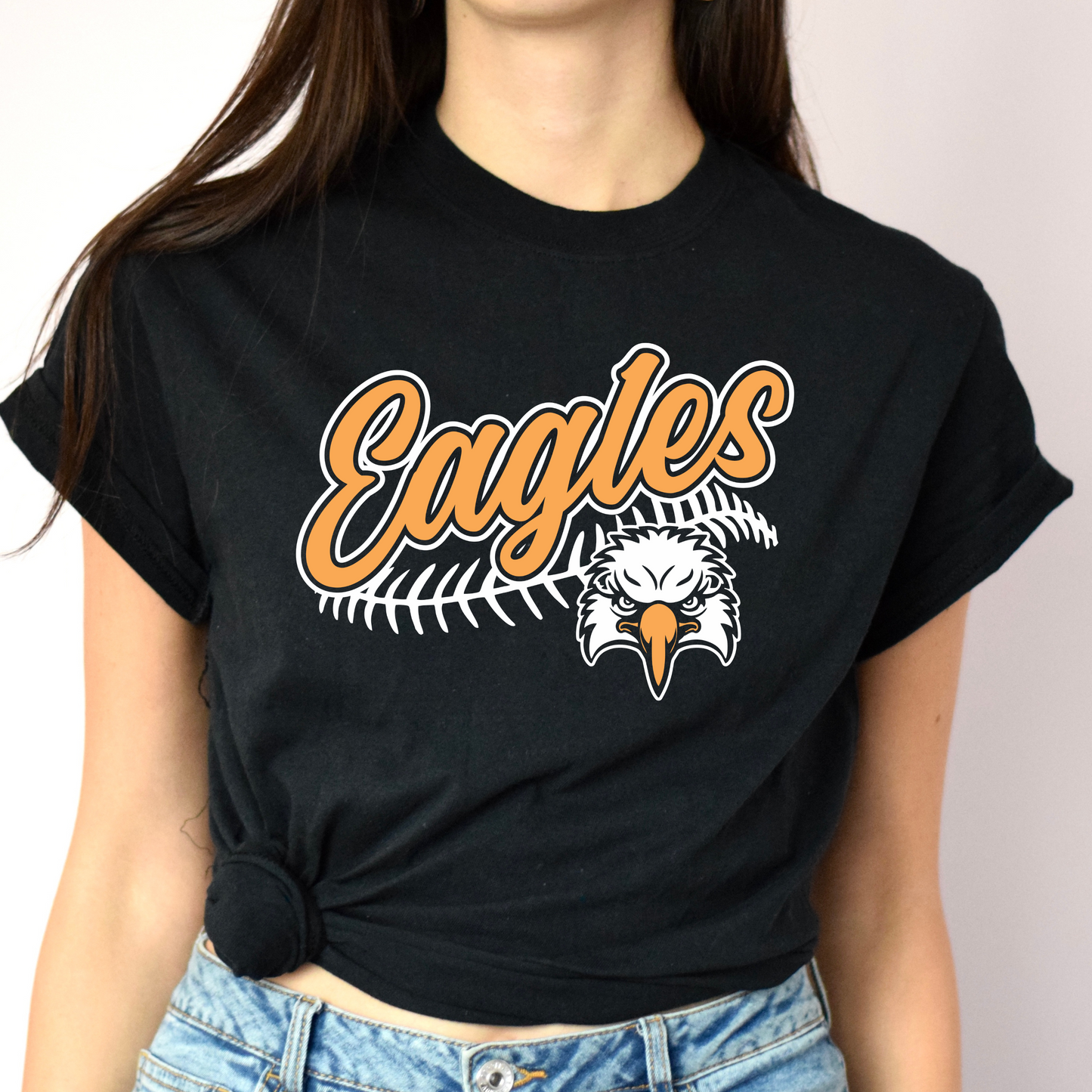 Eagles w/ Baseball Lace Tee