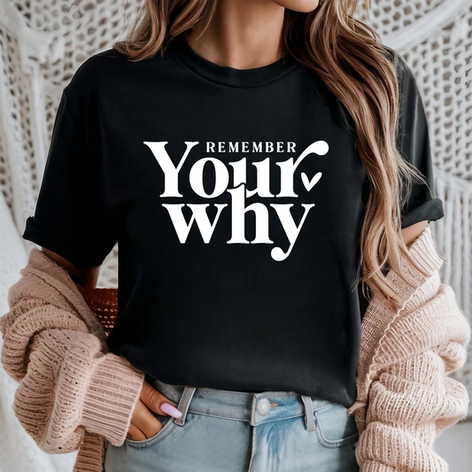 Remember Your Why Tee