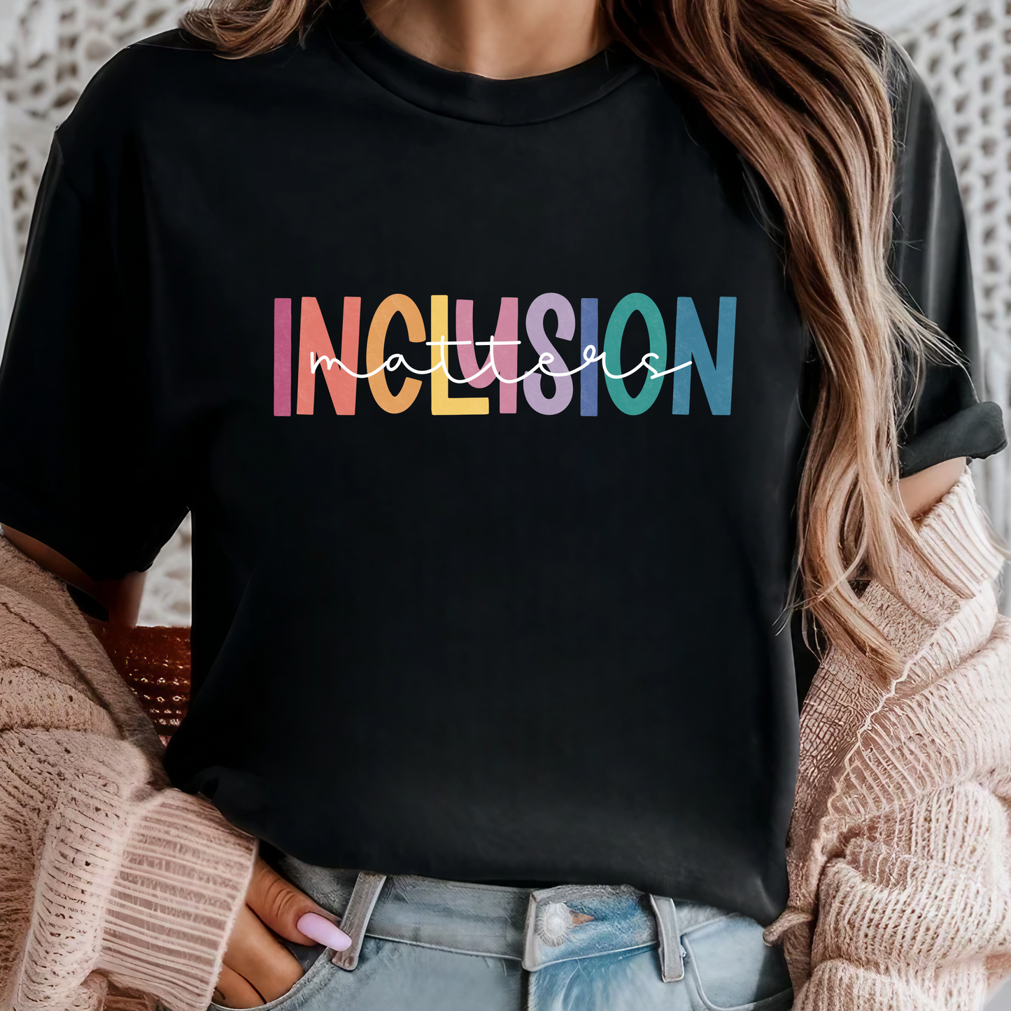 Inclusion Matters Colorful Tee
